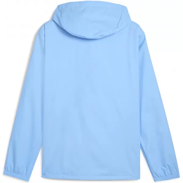  Pánská větrovka PUMA TEAMADDITIONS ALLWEATHER JKT 659169_18 TEAM LIGHT BLUE/PUMA SILVER 