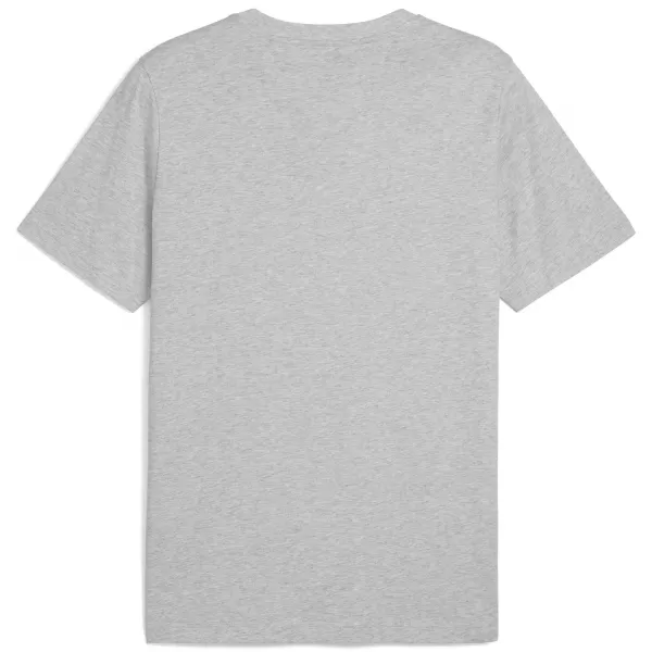  Pánské triko PUMA GRAPHICS WORDING TEE 684825_04 LIGHT GRAY HEATHER 