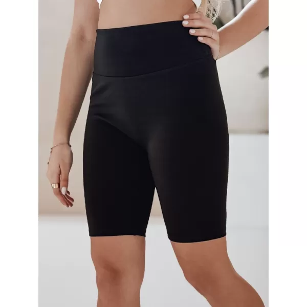  Dámské kraťasy DSTREET SOFT AND FIT ČERNÁ 