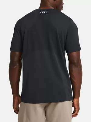 Pánské triko UNDER ARMOUR VANISH SEAMLESS SS 1382801-001 ČERNÁ
