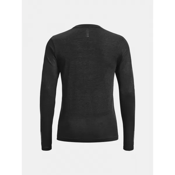  Dámské triko UNDER ARMOUR SEAMLESS STRIDE LS 1375699-001 ČERNÁ 