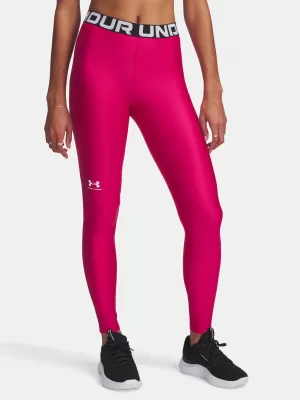 Dámské legíny UNDER ARMOUR HG LEGGING 1383559-681 RŮŽOVÁ