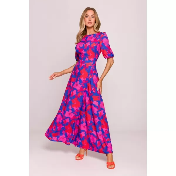  Dámské šaty MOE M858 PINK 