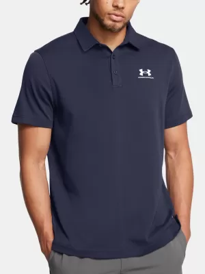Pánské triko UNDER ARMOUR ICON POLO 1386608-410 MODRÁ