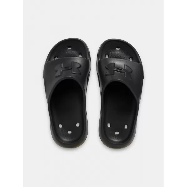  Chlapecké pantofle UNDER ARMOUR B LOCKER V SL 3028732-001 ČERNÁ 