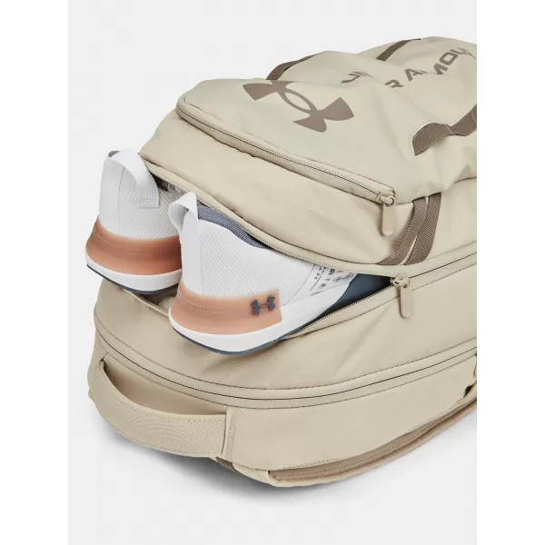  Batoh UNDER ARMOUR HUSTLE 6.0 BACKPACK 1384672-289 HNĚDÁ 