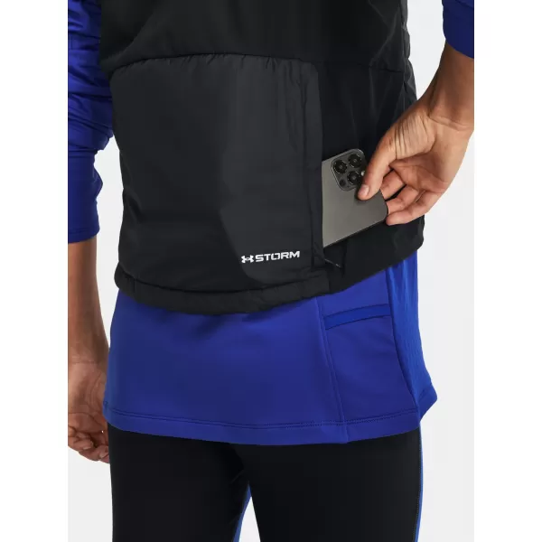  Dámská vesta UNDER ARMOUR STRM SESSION RUN VEST 1378502-001 ČERNÁ 
