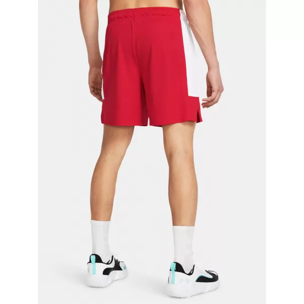  Pánské kraťasy UNDER ARMOUR BASELINE SHORT 1383389-600 ČERVENÁ 