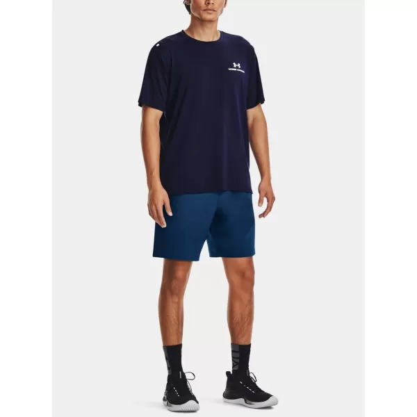  Pánské kraťasy UNDER ARMOUR UNSTOPPABLE HYBRID SHORTS 1373780-426 MODRÁ 