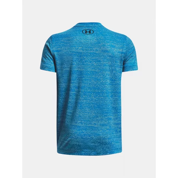  Chlapecké triko UNDER ARMOUR TECH VENT JACQUARD SS 1379939-466 MODRÁ 