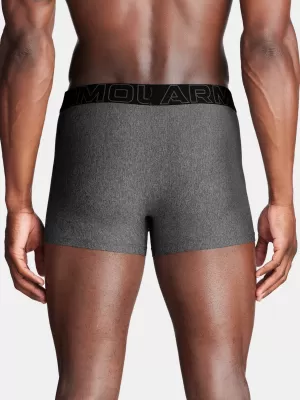Pánské boxerky UNDER ARMOUR M PERF TECH 3IN (1KS) 1383877-025 ŠEDÁ