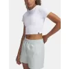 Dámské triko UNDER ARMOUR RIVAL RIB BABY TEE 6000264-100 BÍLÁ