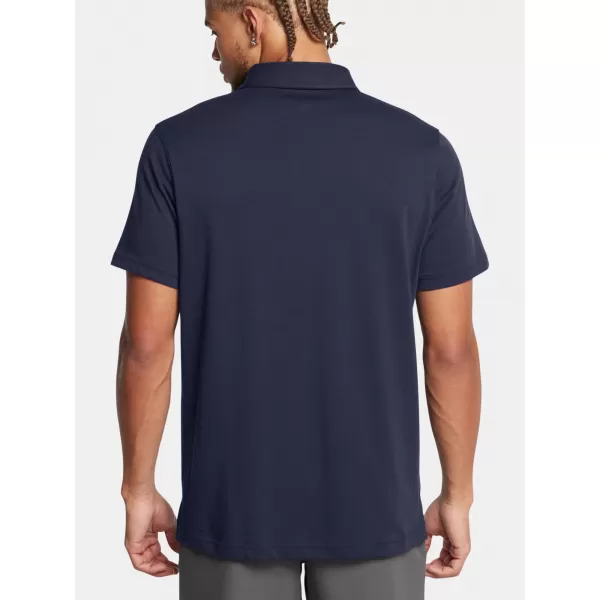  Pánské triko UNDER ARMOUR ICON POLO 1386608-410 MODRÁ 