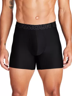 Pánské boxerky UNDER ARMOUR M PERF TECH 6IN (1KS) 1383849-001 ČERNÁ