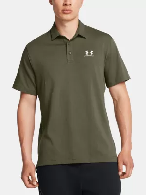 Pánské triko UNDER ARMOUR ICON POLO 1386608-390 ZELENÁ