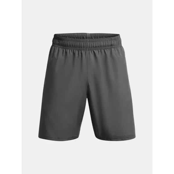  Pánské kraťasy UNDER ARMOUR WOVEN WDMK SHORTS 1383356-025 ŠEDÁ 