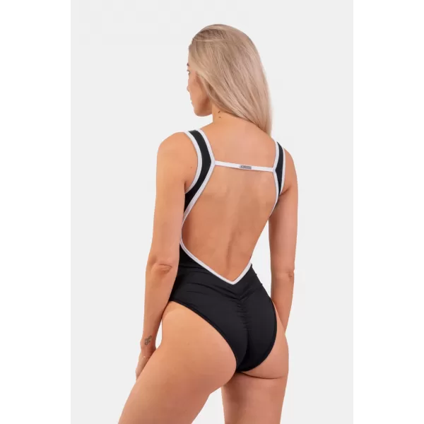  NEBBIA Celé černé plavky French style 460 BLACK 