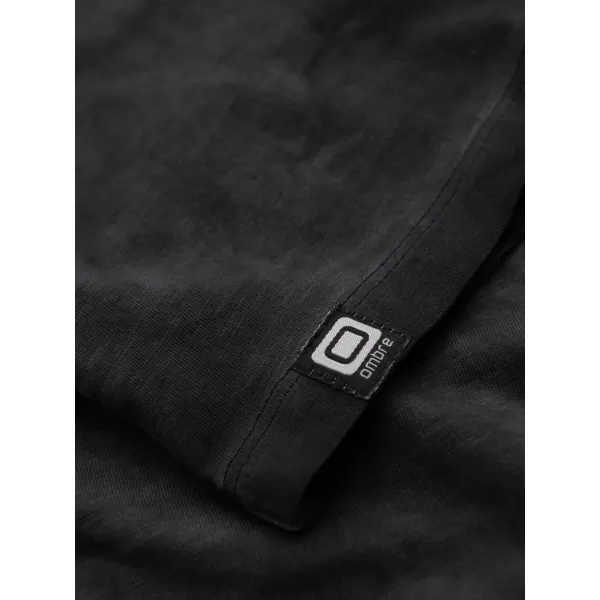  Pánské triko OMBRE OM-TSWT-0242 BLACK 