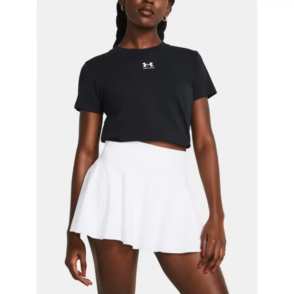  Dámské triko UNDER ARMOUR CAMPUS CORE SS 1383648-001 ČERNÁ 