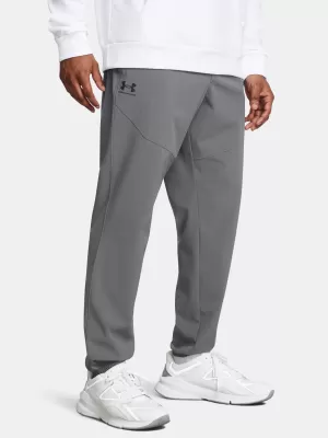 Pánské tepláky UNDER ARMOUR VIBE WOVEN JOGGER 1386557-025 ŠEDÁ