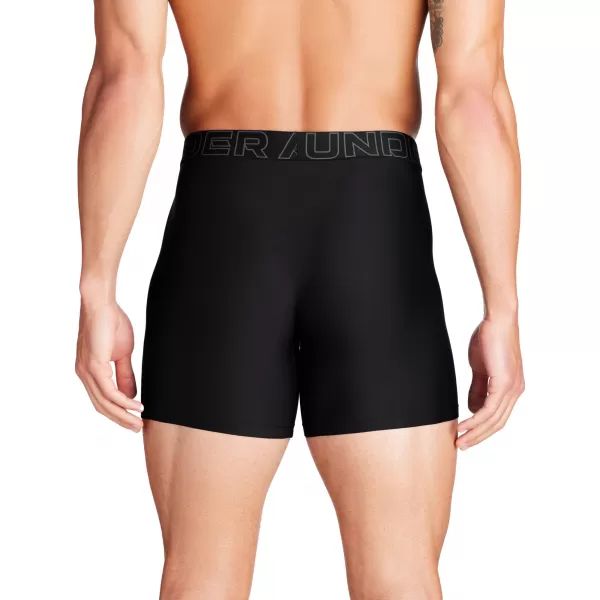  Pánské boxerky UNDER ARMOUR M PERF TECH 6IN (1KS) 1383849-001 ČERNÁ 