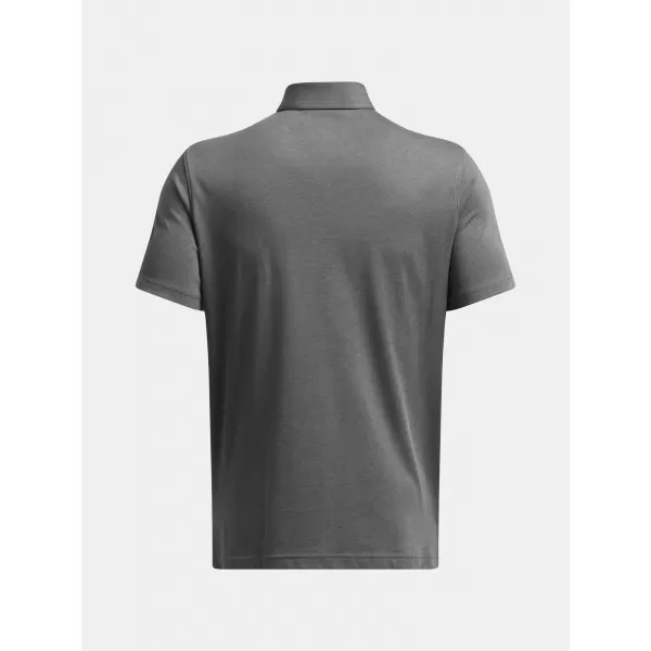  Pánské triko UNDER ARMOUR ICON POLO 1386608-025 ŠEDÁ 