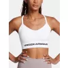 Dámská podprsenka UNDER ARMOUR VANISH SEAMLESS LOW BRA 1384417-100 BÍLÁ
