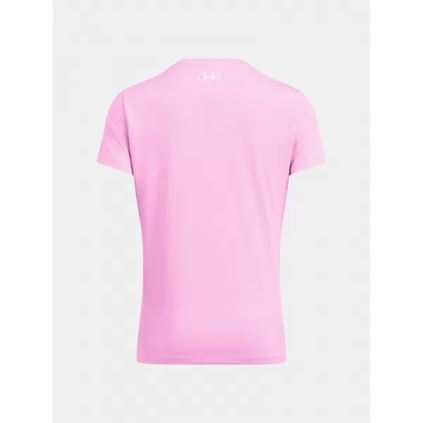  Dámské triko UNDER ARMOUR TECH SSV- TWIST 1384227-638 RŮŽOVÁ 