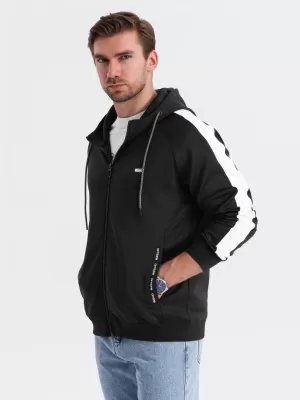 Pánská mikina OMBRE OM-SSZP-0210 BLACK
