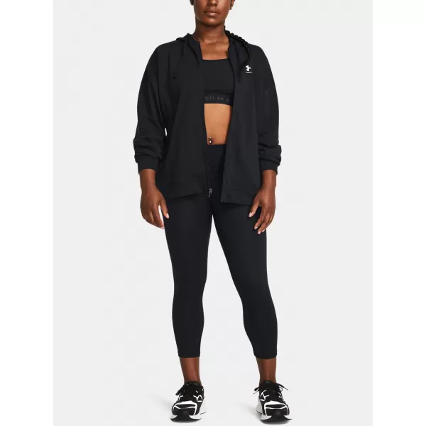  Dámské legíny UNDER ARMOUR MOTION CAPRI 1383609-001 ČERNÁ 