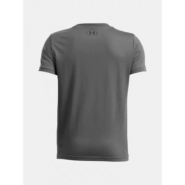  Chlapecké triko UNDER ARMOUR B SPORTSTYLE LC SS 1389962-012 ŠEDÁ 