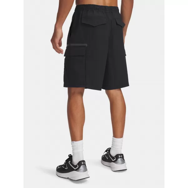  Pánské kraťasy UNDER ARMOUR UNSTOPPABLE UTILITY SHORT 1390257-001 ČERNÁ 