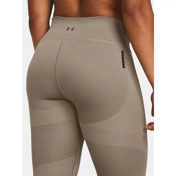  Dámské legíny UNDER ARMOUR VANISH ELITE SEAMLESS ANKLEG 1383550-200 HNĚDÁ 