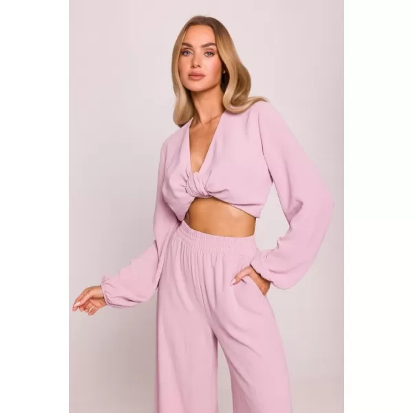  Dámské legíny MOE M862 CREPEPINK 