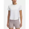 Dámské triko UNDER ARMOUR LAUNCH ELITE SHORTSLEEVE 1389564-100 BÍLÁ