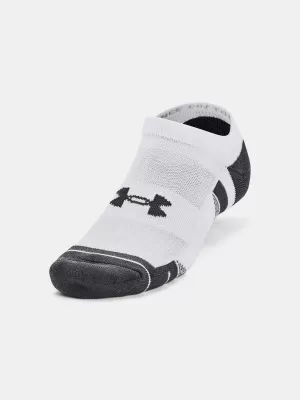 Ponožky UNDER ARMOUR PERFORMANCE COTTON NS (3 PÁRY) 1379526-100 BÍLÁ