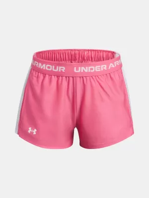 Dívčí kraťasy UNDER ARMOUR G TECH PLAY UP SHORT 1390075-672 RŮŽOVÁ