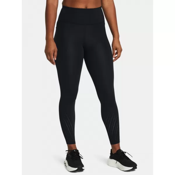  Dámské legíny UNDER ARMOUR LAUNCH ELITE ANKLE TIGHTS 1383367-001 ČERNÁ 