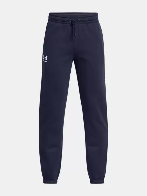 Chlapecké tepláky UNDER ARMOUR B ICON FLC JOGGER TAPING 1390294-410 MODRÁ