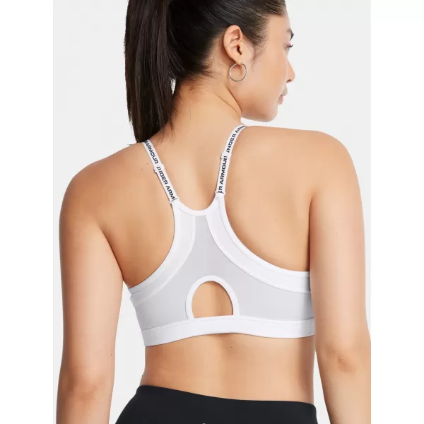  Dámská podprsenka UNDER ARMOUR INFINITY LOW 2.0 BRA 1384126-100 BÍLÁ 