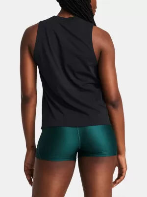 Dámské tílko UNDER ARMOUR CAMPUS MUSCLE TANK 1383659-001 ČERNÁ