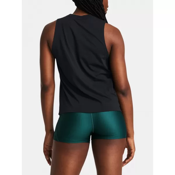  Dámské tílko UNDER ARMOUR CAMPUS MUSCLE TANK 1383659-001 ČERNÁ 