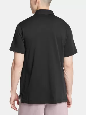Pánské triko UNDER ARMOUR ICON POLO 1386608-001 ČERNÁ