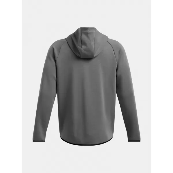  Pánská mikina UNDER ARMOUR UNSTOPPABLE FLC FZ HD EU 1389352-025 ŠEDÁ 