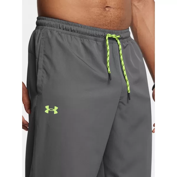  Pánské sportovní kalhoty UNDER ARMOUR ICON LEGACY WINDBKR PANT 1382876-025 ŠEDÁ 
