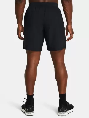 Pánské kraťasy UNDER ARMOUR LAUNCH 7 UNLINED SHORTS 1382622-001 ČERNÁ
