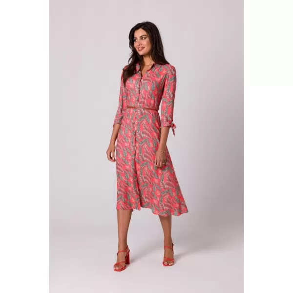  Dámské šaty BEWEAR B259 PINK 