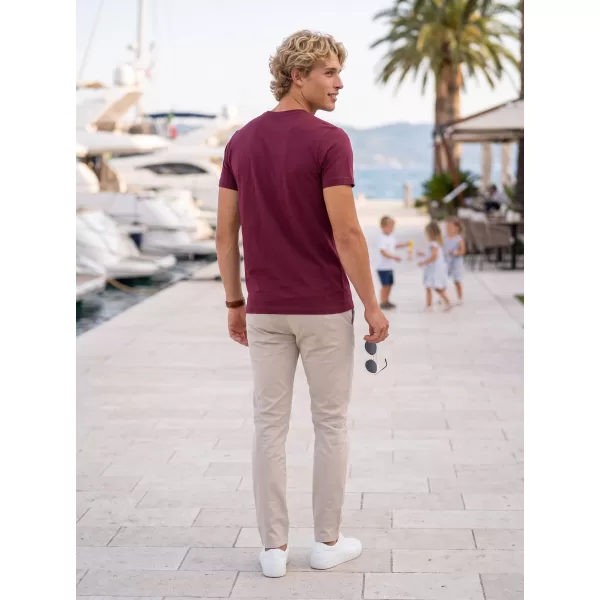  Pánské triko ALTISPORT NoPrint NP/ALM921 GARNET 