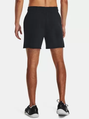 Pánské kraťasy UNDER ARMOUR RIVAL TERRY 6IN SHORT 1382427-001 ČERNÁ