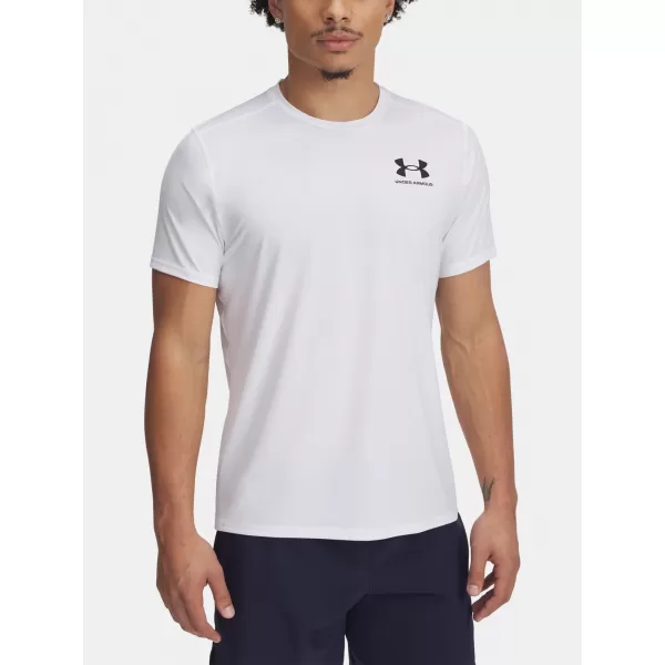  Pánské triko UNDER ARMOUR HEATGEAR FITTED SS 6000939-100 BÍLÁ 